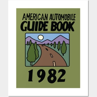 American Automobile Guide Book 1982 Posters and Art